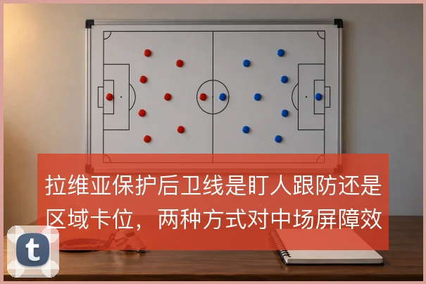 拉维亚保护后卫线是盯人跟防还是区域卡位,两种方式对中场屏障效果不同